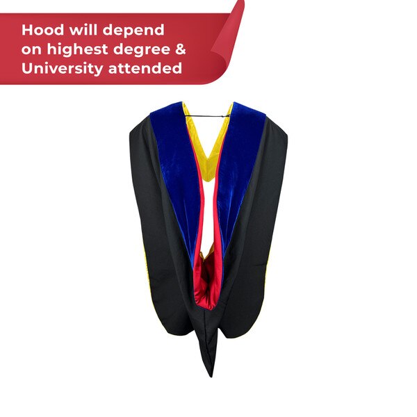 Rental Faculty/Staff Graduation Hood Only